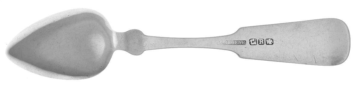 Coin Silver Flatware Teaspoon by Daniel Parmelee-2