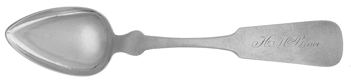Coin Silver Flatware Teaspoon by Daniel Parmelee-1