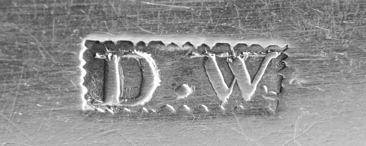 Coin Silver Flatware Tablespoon (Serving Spoon) by Daniel Warner-3