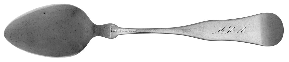 Coin Silver Flatware Dessert/Oval Soup Spoon by G.W. Drew and Co-2