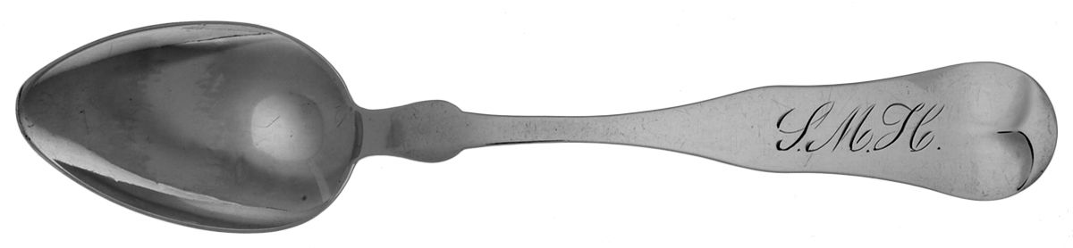 Coin Silver Flatware Teaspoon by Ebenezer Knowlton Lakeman-1