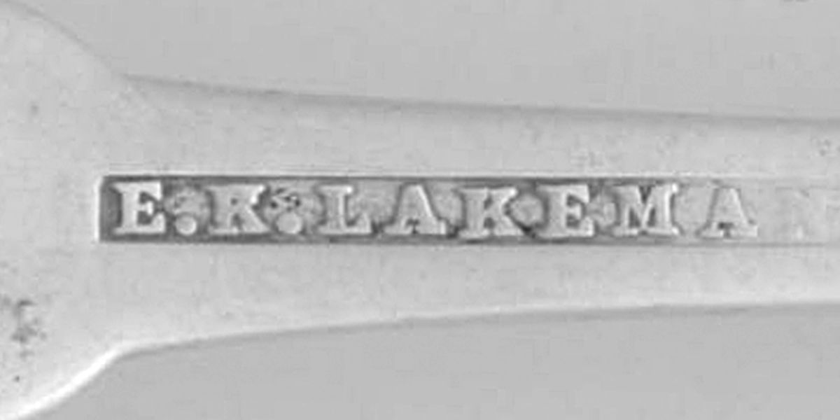 Coin Silver Flatware Teaspoon by Ebenezer Knowlton Lakeman-3