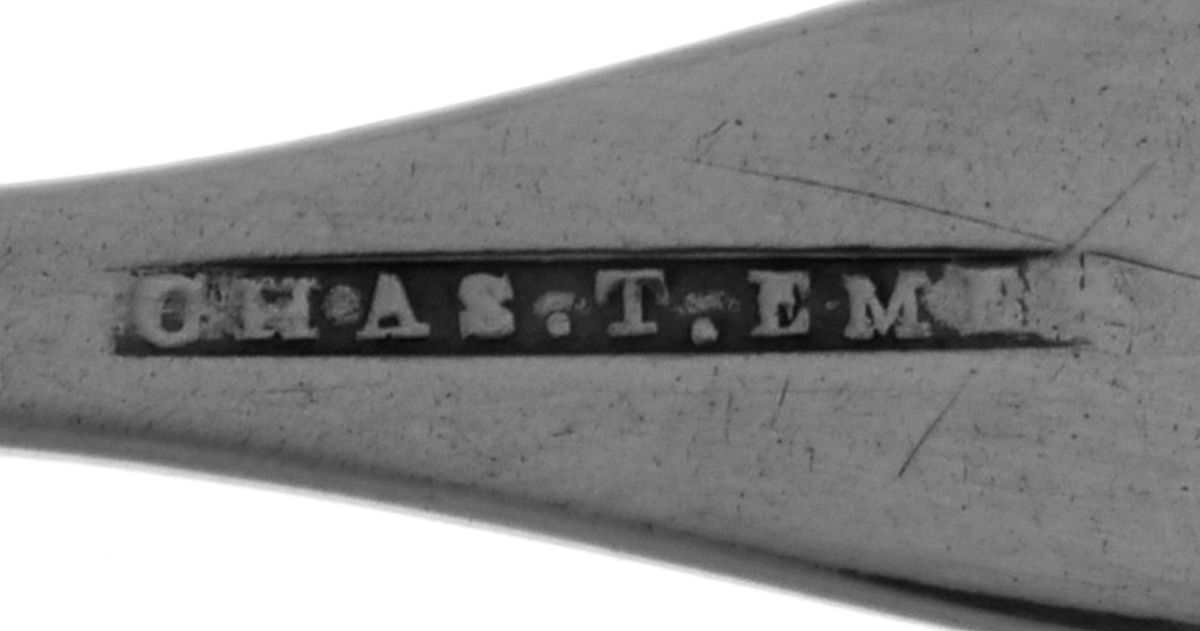 Coin Silver Flatware Teaspoon by Charles T. Emery-3