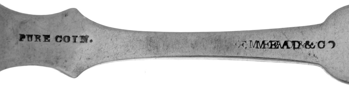 Coin Silver Flatware Teaspoon by Edward Edmund Mead (Meade)-3
