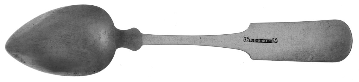 Coin Silver Flatware Teaspoon by F S Blackman & Co-2