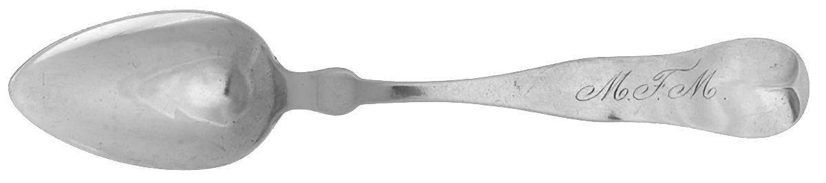 Coin Silver Flatware Teaspoon by Farrington & Hunnewell-1