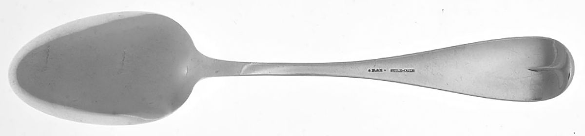 Coin Silver Flatware Tablespoon (Serving Spoon) by Farrington & Hunnewell-2