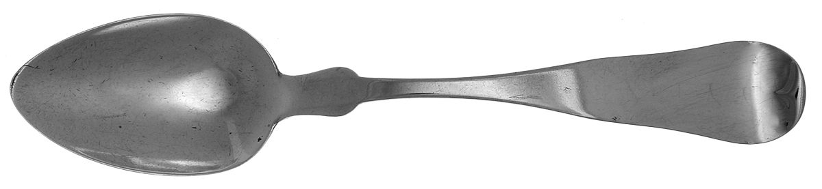 Coin Silver Flatware Dessert/Oval Soup Spoon by Foster and Forbes-1