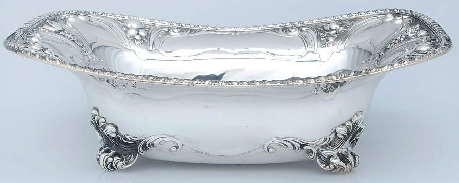 Sterling Hollowware 11" Rectangular Vegetable Bowl by Gorham Silver-2