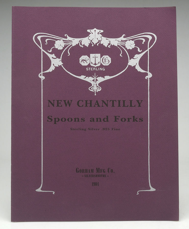 Chantilly (Sterling, 1950, "Gorham", No Monograms) (Set of 3) Chantilly Catalogs by Gorham Silver-2