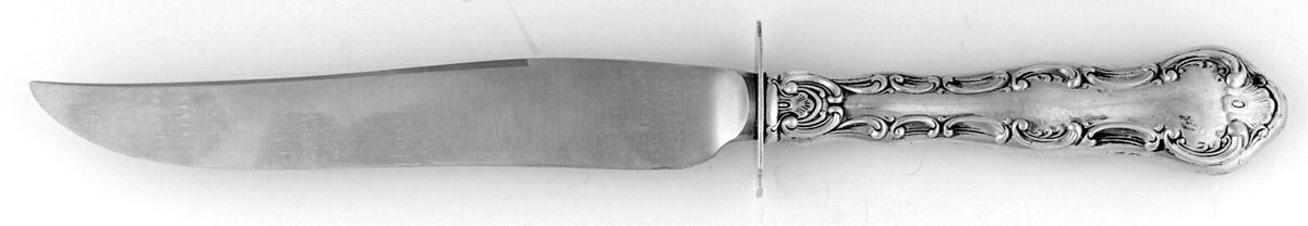 Gorham Silver Strasbourg (Sterling,"Gorham",1897) Small Carving Knife W/Sterling Guard