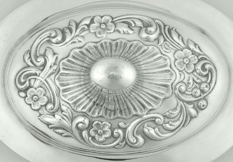 Buttercup (Sterling, Hollowware) Tureen & Lid by Gorham Silver-3