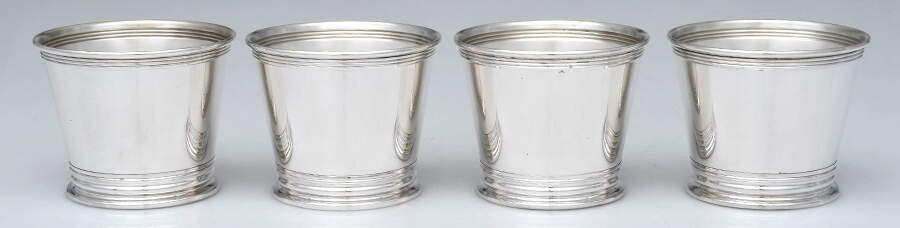 1673 (Sterling, Hollowware) Mint Julep - Set of 4 by Gorham Silver-1
