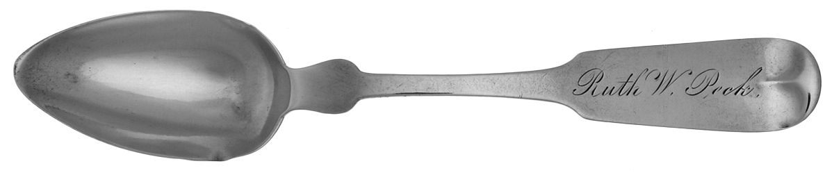 Coin Silver Flatware Teaspoon by Gorham Silver-1
