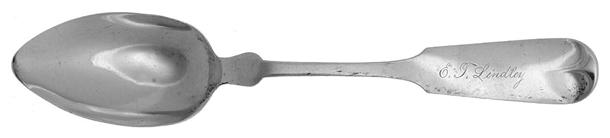 Coin Silver Flatware Tablespoon (Serving Spoon) by Gorham Silver-2