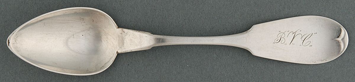 Coin Silver Flatware Teaspoon by George Williams-1