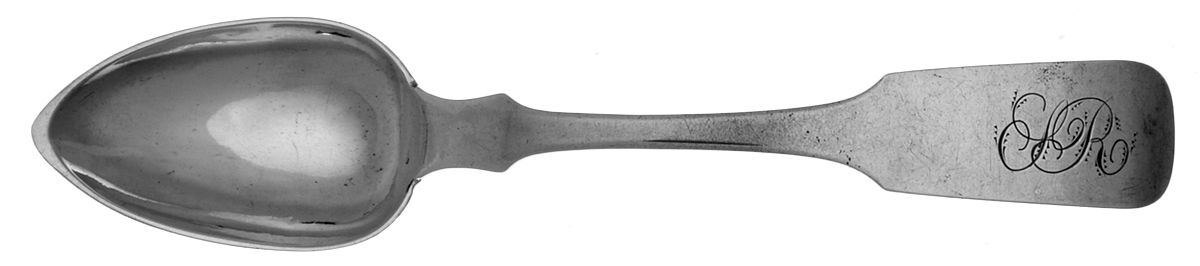 Coin Silver Flatware Teaspoon by G. Beatty-1