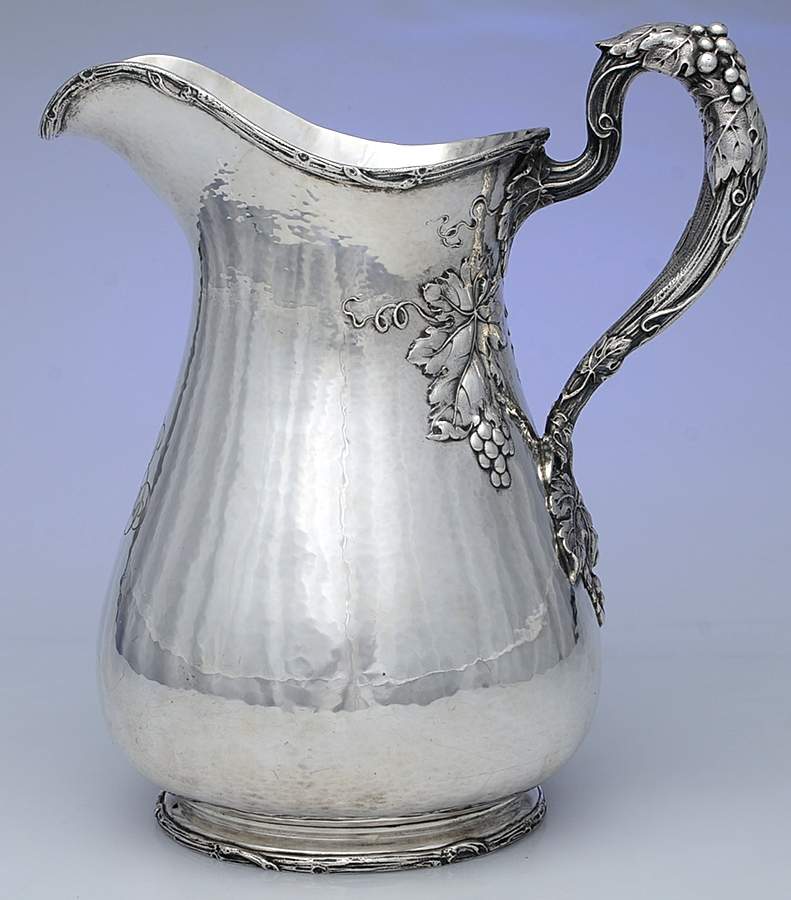A6797 (Sterling, Hollowware) Sterling Water Pitcher by Gorham Silver-7