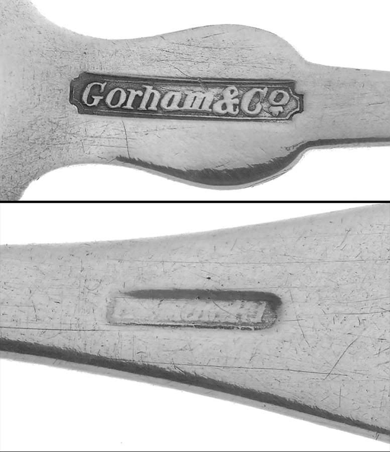 Coin Silver Flatware Tablespoon (Serving Spoon) by Gorham Silver-3