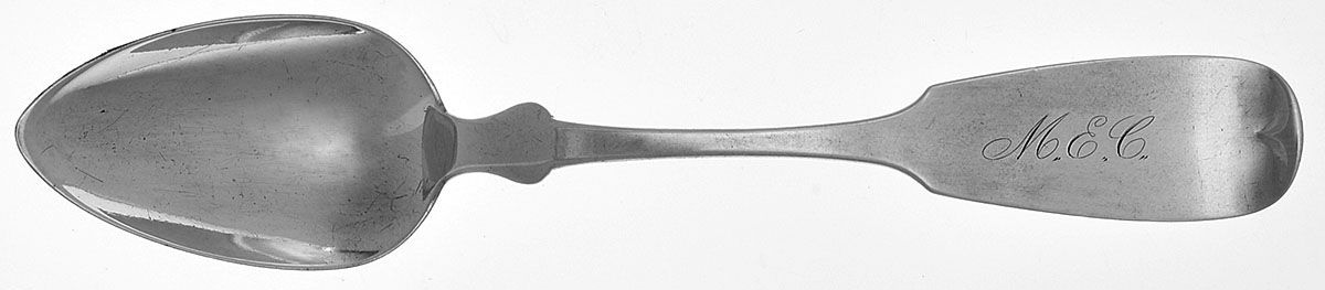 Coin Silver Flatware Teaspoon by Gates and Trask-1