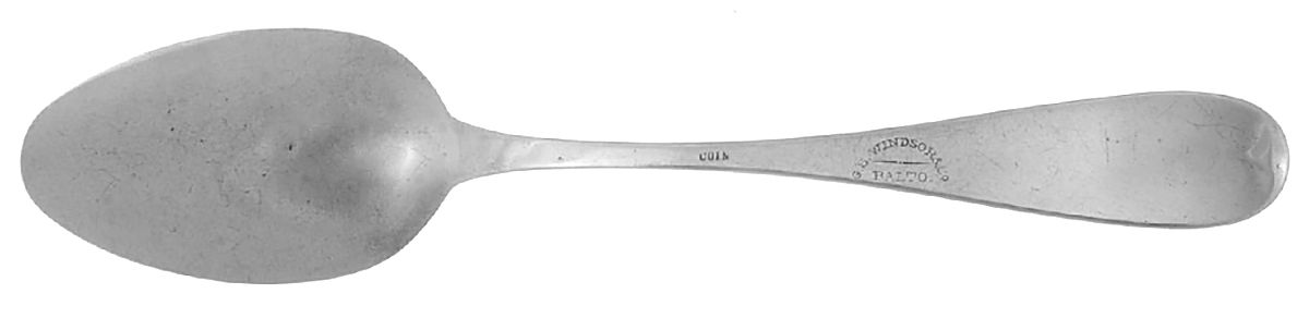 Coin Silver Flatware Teaspoon by G S Windsor & Co-2