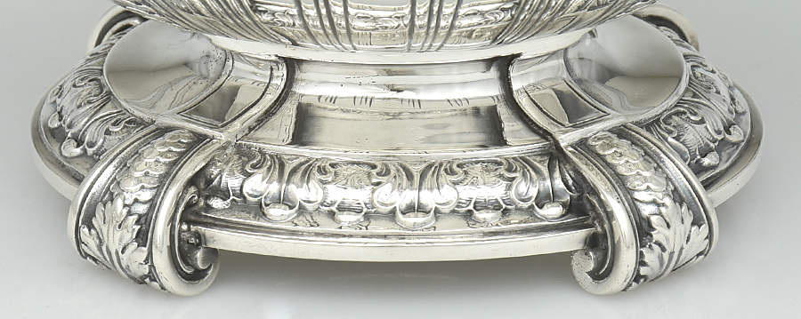 8077 (Sterling, Hollowware) 7 Piece Tea Set (SCP, STP, SCR, SSU, SWB, SKES & WTL) by Graff Washbourn & Dunn-2