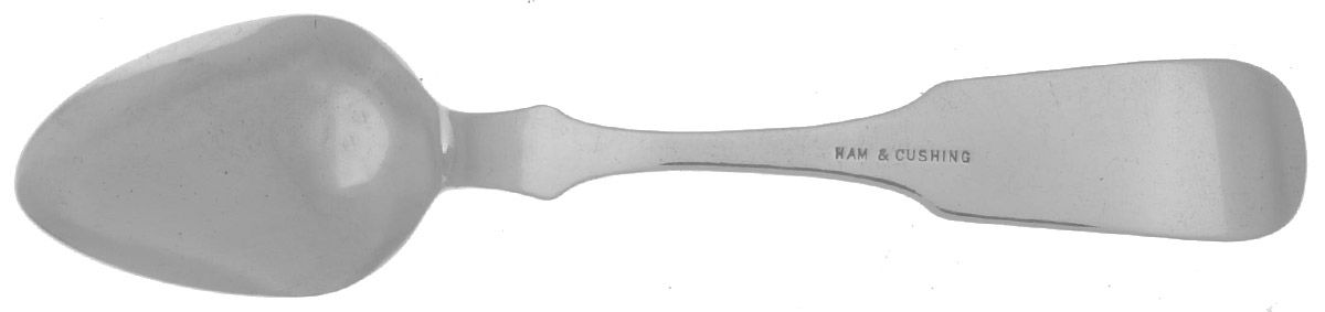 Coin Silver Flatware Teaspoon by Ham & Cushing-2