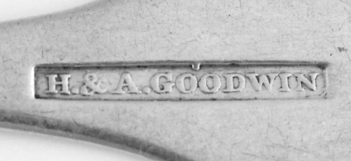 Coin Silver Flatware Teaspoon by H & A Goodwin-3