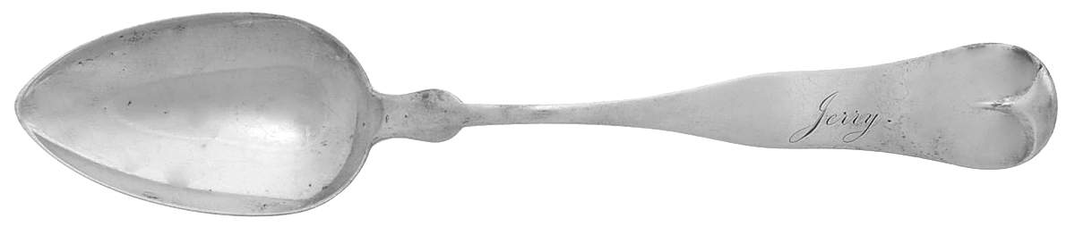 Coin Silver Flatware Tablespoon (Serving Spoon) by Henry L. Webster & Co-4