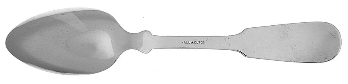 Coin Silver Flatware Teaspoon by Hall & Elton-2
