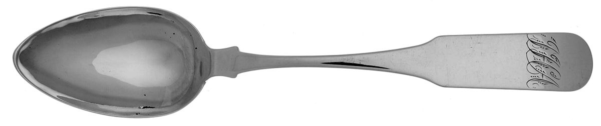 Coin Silver Flatware Teaspoon by Henry J. (I.) Pepper-1