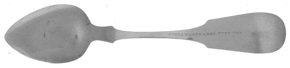 Coin Silver Flatware Five O'Clock Teaspoon by Stellwagen & Bros-2