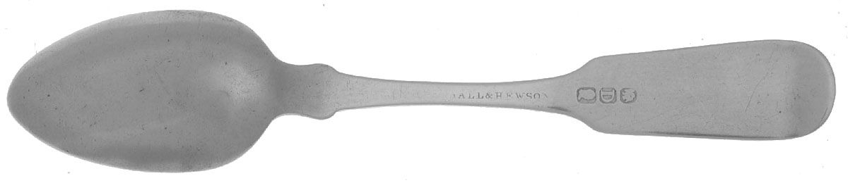 Coin Silver Flatware Five O'Clock Teaspoon by Hall & Hewson-2
