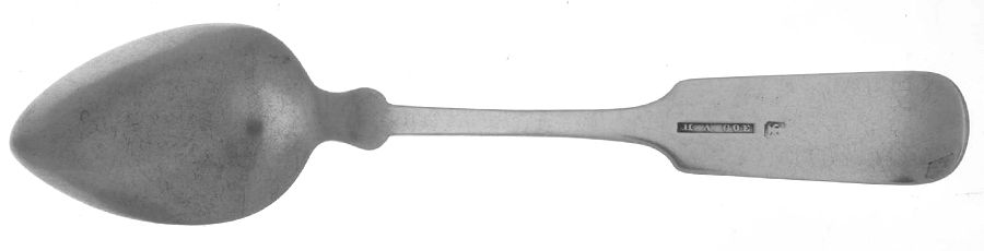 Coin Silver Flatware Teaspoon by Henry Augustus Coe-2
