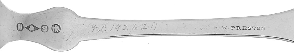 Coin Silver Flatware Tablespoon (Serving Spoon) by Hotchkiss & Schreuder-3