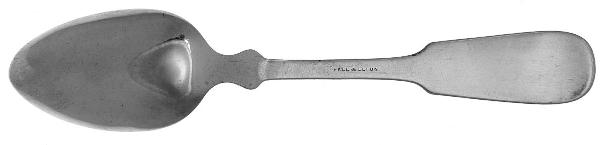 Coin Silver Flatware Teaspoon by Hall & Elton-3