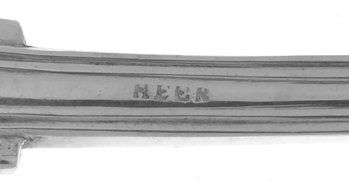 Coin Silver Flatware Teaspoon by Heer Bros. Co. Inc.-3
