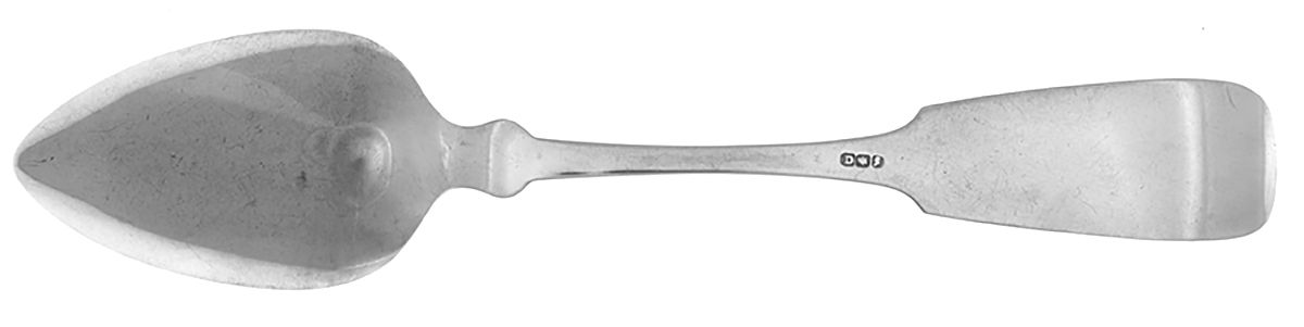Coin Silver Flatware Tablespoon (Serving Spoon) by Hall,Hewson &Brower-2