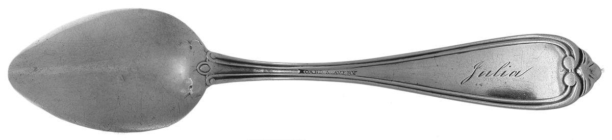 Coin Silver Flatware Teaspoon by Hoard & Avery-2