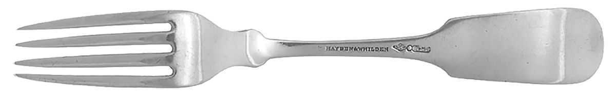 Coin Silver Flatware Fork by Hayden & Whilden-2