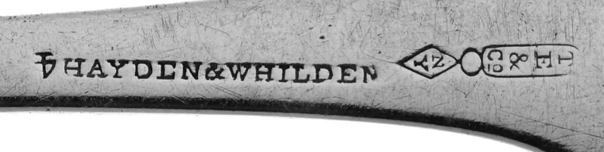 Coin Silver Flatware Tablespoon (Serving Spoon) by Hayden & Whilden-4