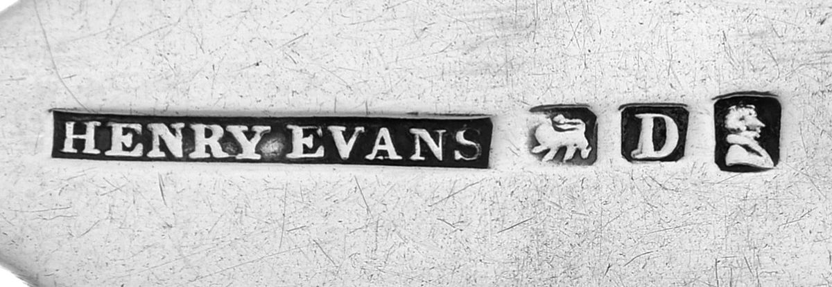 Coin Silver Flatware Teaspoon by Henry Evans-3
