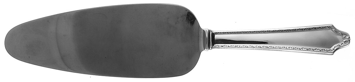 International Silver Minuet-Engraved (Sterling, 1925) Pie Server with Stainless Blade