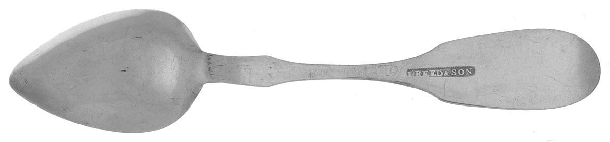 Coin Silver Flatware Teaspoon by Isaac Reed & Son-2