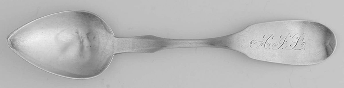 Coin Silver Flatware Teaspoon by Isaac Reed & Son-1