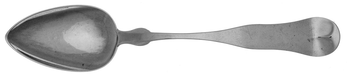 Coin Silver Flatware Dessert/Oval Soup Spoon by Joseph Raynes-1