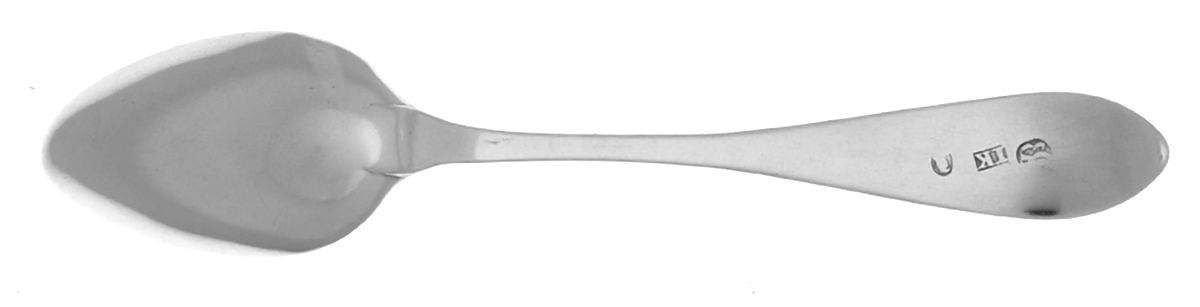 Coin Silver Flatware Five O'Clock Teaspoon by Jesse Kip-2