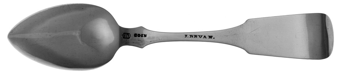 Coin Silver Flatware Five O'Clock Teaspoon by James Watts Silver-2