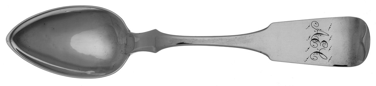 Coin Silver Flatware Five O'Clock Teaspoon by James Watts Silver-1