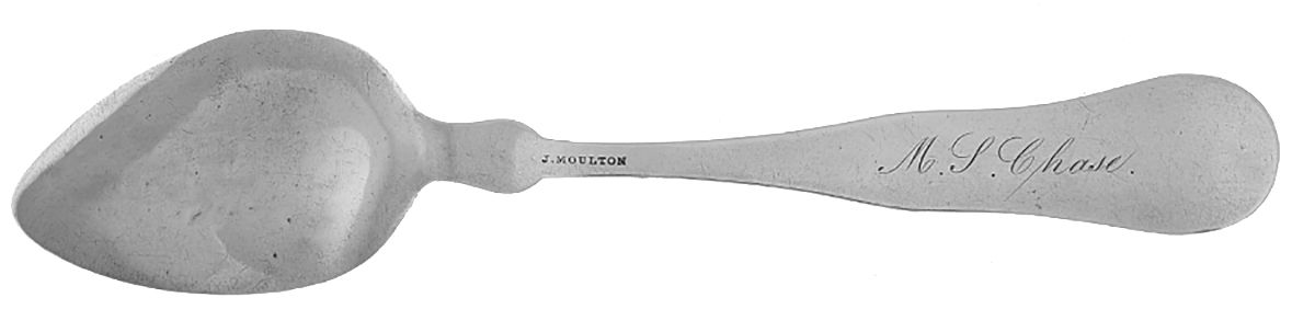 Coin Silver Flatware Teaspoon by Joseph M. Moulton III-2